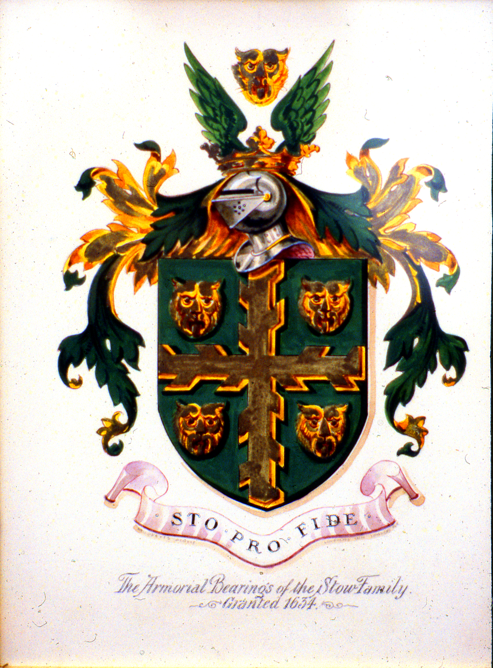 STOW FAMILY CREST